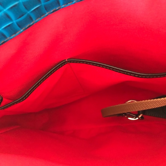 NWOT Dooney & Bourke Blue Leather Tote - Picture 14 of 16